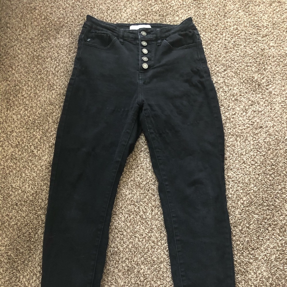 Kancan button fly jeans